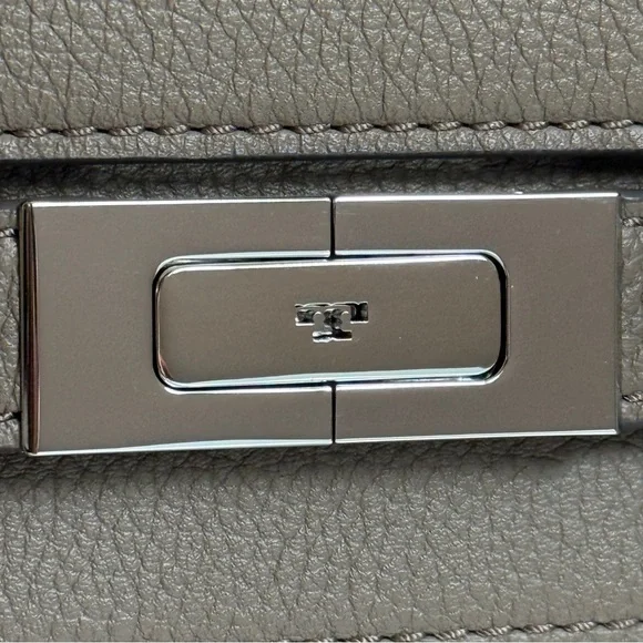 Tory Burch Lee Radziwill Shoulder Bag Wild Mushroom - Picture 5 of 16